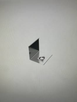 Aluprofil 45 ° inkl. vollflächiger Abdeckung, #1172